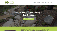 Desktop Screenshot of ecologyartisans.com