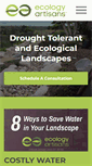 Mobile Screenshot of ecologyartisans.com